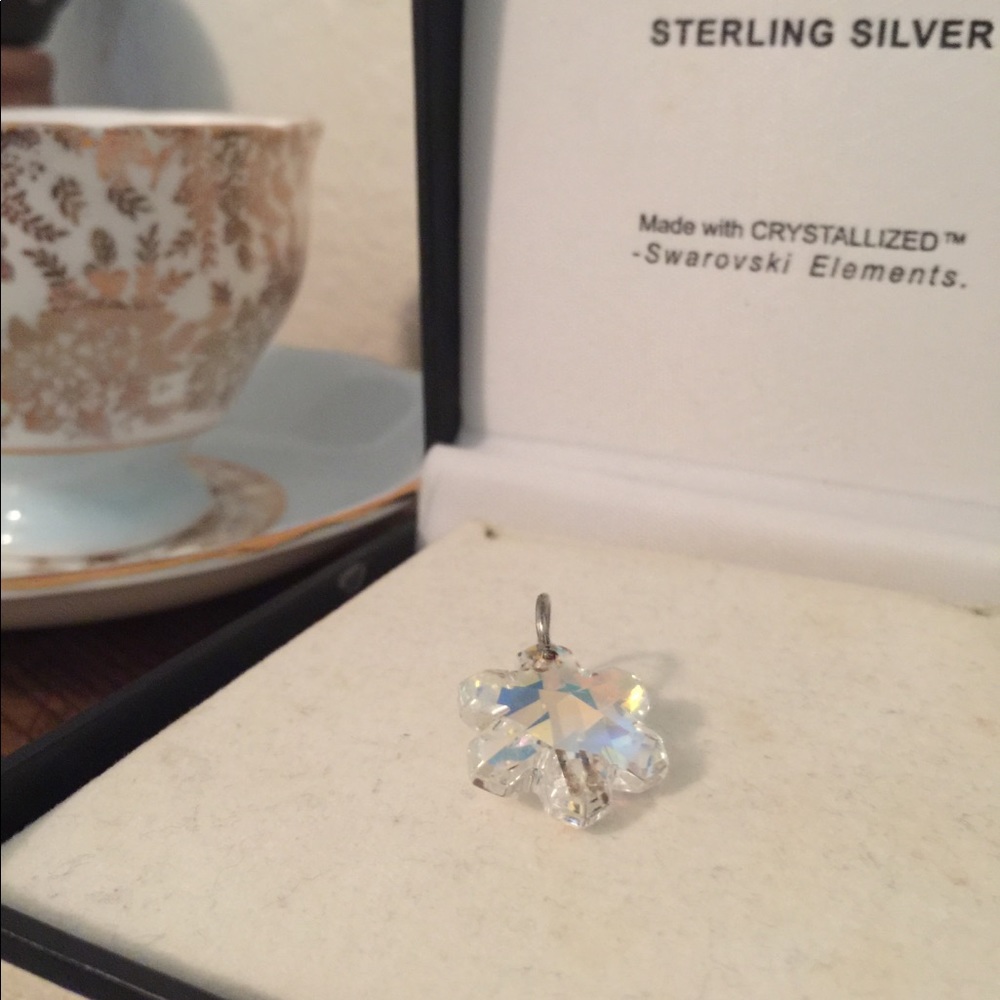 Crystal Snowflake Charm